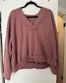 Old Navy Brown Athletic Sweatshirt