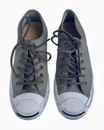 Converse Jack Purcell Unisex Mens 4 Women 5.5 JP Signature Ox Shoes Olive Green
