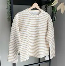 NWT J. Crew Reversible Quilted Pullover