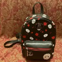 Beautiful Nice Her Universe Friday the 13th Jason Mini Backpack Halloween