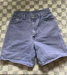 Vintage Wrangler Shorts Denim Mom High-Waisted