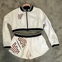 LF jacket short set