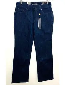 NWT Nine West Bleecker Fit Bootcut Blue Jeans Denim Sz 6