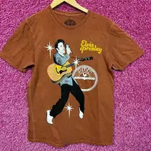  Elvis Presley The King of Rock n Roll Sun Record Company Rock Tee Small