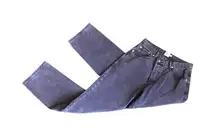 Princess Polly Black Denim Straight Leg Jeans