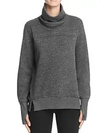 high neck sweatshirt