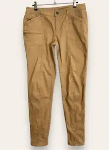 Mountain Hardwear Pants Womens Hiking Light Brown Tan Size‎ 4/36 Outdoors