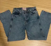 High-rise straight leg ankle Jean 27 W 27 L