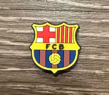 FC Barcelona Futbol Soccer Croc Charm