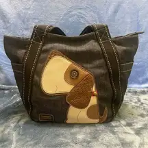 CHALA Toffy Dog Purse handbag