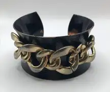 Chunky Chain Vintage Goth Cuff Bracelet