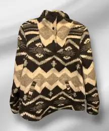 Woolrich American Eagle Wool‎ Blend Pullover Hoody Jacket