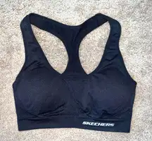 Black Athletic Racerback Sports Bra