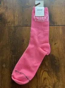 NWT Aerie pink crew socks #socks #bublegum