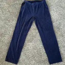 Corduroy Blue Soft Pants Pull On Women's Size Large