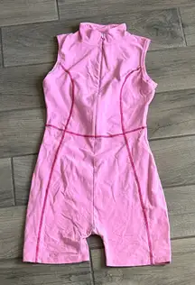 Year of Ours Vibrant Pink romper