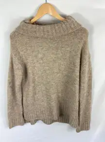 VICI Mock Neck Oversize Knit Sweater Size XS