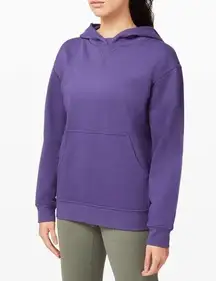 Lululemon Purple Cotton Hoodie Pullover Sweater Womens Size 6