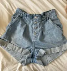 High-rise Mom Shorts