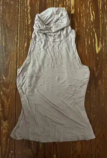 Light Pink Turtleneck Tank