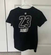 , Jordan, women’s dri-fit 2018 all star game Cavaliers Lebron James t-shirt