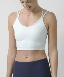 CRANE & LION‎ Studio Sports Bra Wan Blue NWT