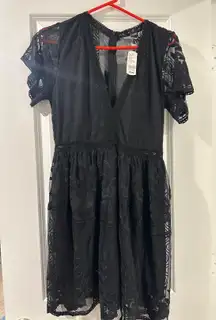 Black Lace Dress