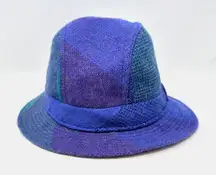 Acoca Collection Ireland Wool Plaid Hat 7.5"‎