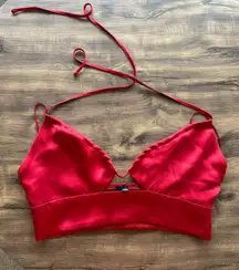 Red Halter Top