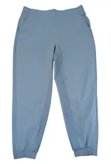 Athleta Brooklyn Lined Jogger Women Light Blue Pant Casual Athleisure 14 631612