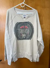 Nirvana Sweatshirt Size X-Large 