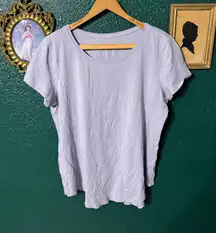 Lululemon Purple T-Shirt Relaxed Sz Medium