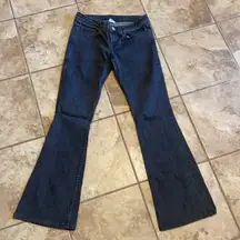 William Rast Betty flare black jeans