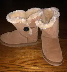 UGG Brown Fuzzy Ugh Boots