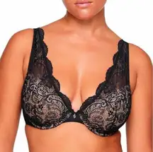 Thirdlove 24/7 Black Lace Contour Bra 40F