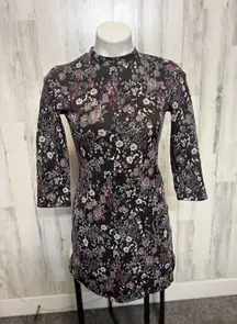 Floral mini dress