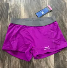 magenta spandex athletic shorts BNWT