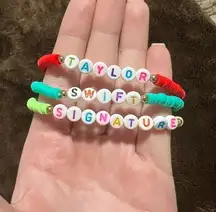 Taylor Swift Colorful Beaded Bracelets Set