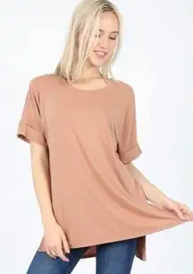 SAMMY ROUND NECK TEE EGG SHELL