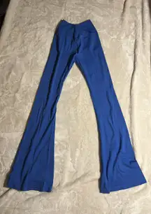 Blue Crossover Aerie Flare Leggings OFFLINE