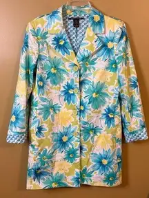 Pierre Cardin Women's Floral Spring Blazer Size 8