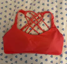 Pink/Orange Free To Be Bra