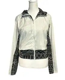 Brooks Pureproject runner outdoor jacket w/ zipper pockets reflective lines - S