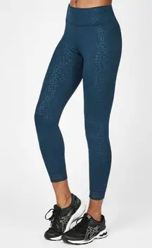 Croc Embossed 7/8 Leggings