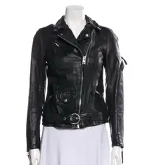 Leather Biker Jacket