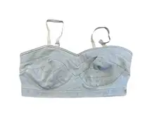 Yitty Xxl/1x Denim Crop Top‎