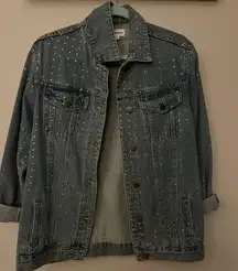 SUPERDOWN studded jean jacket