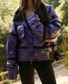 Free People Movement Vagabond Fleece Bomber Jacket