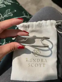 Kendra Scott Mikki Cuff‎ Bracelet- Rhodium Plated