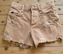 Free People Makai shorts tan 24